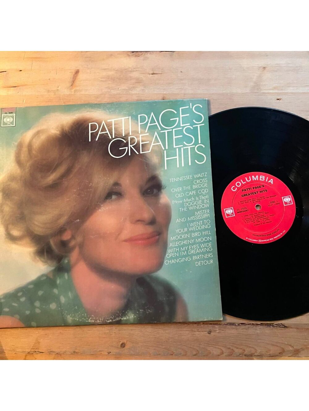 Patti Page - Patti Page's Greatest Hits 33rpm VG+ VR18